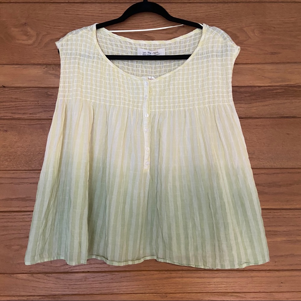 Free People Little bit of Something ombre top
